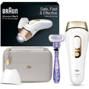 Braun IPL LONG LASTING LASER hair removal for Women&Men, Silk Expert Pro5 PL5157